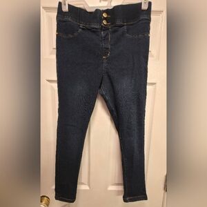 Just Be High Rise Dark Blue Women's Jeans
